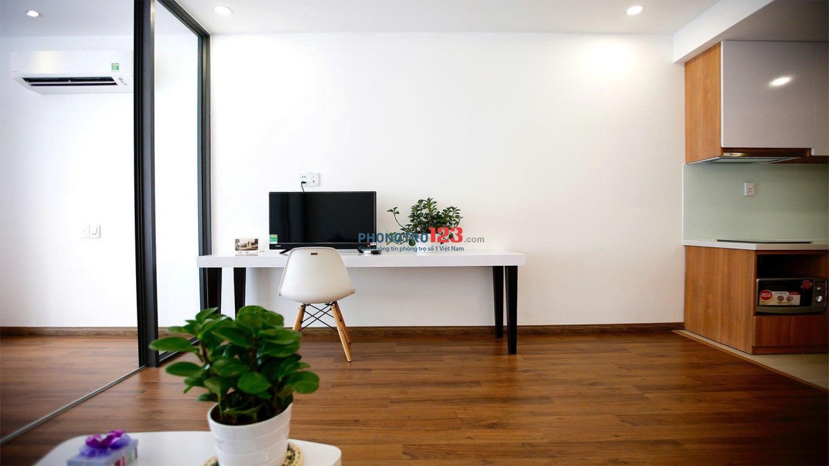 Chung cư Sky center ,Phổ Quang căn 1p ngủ- officetel giá 12,5tr/tháng