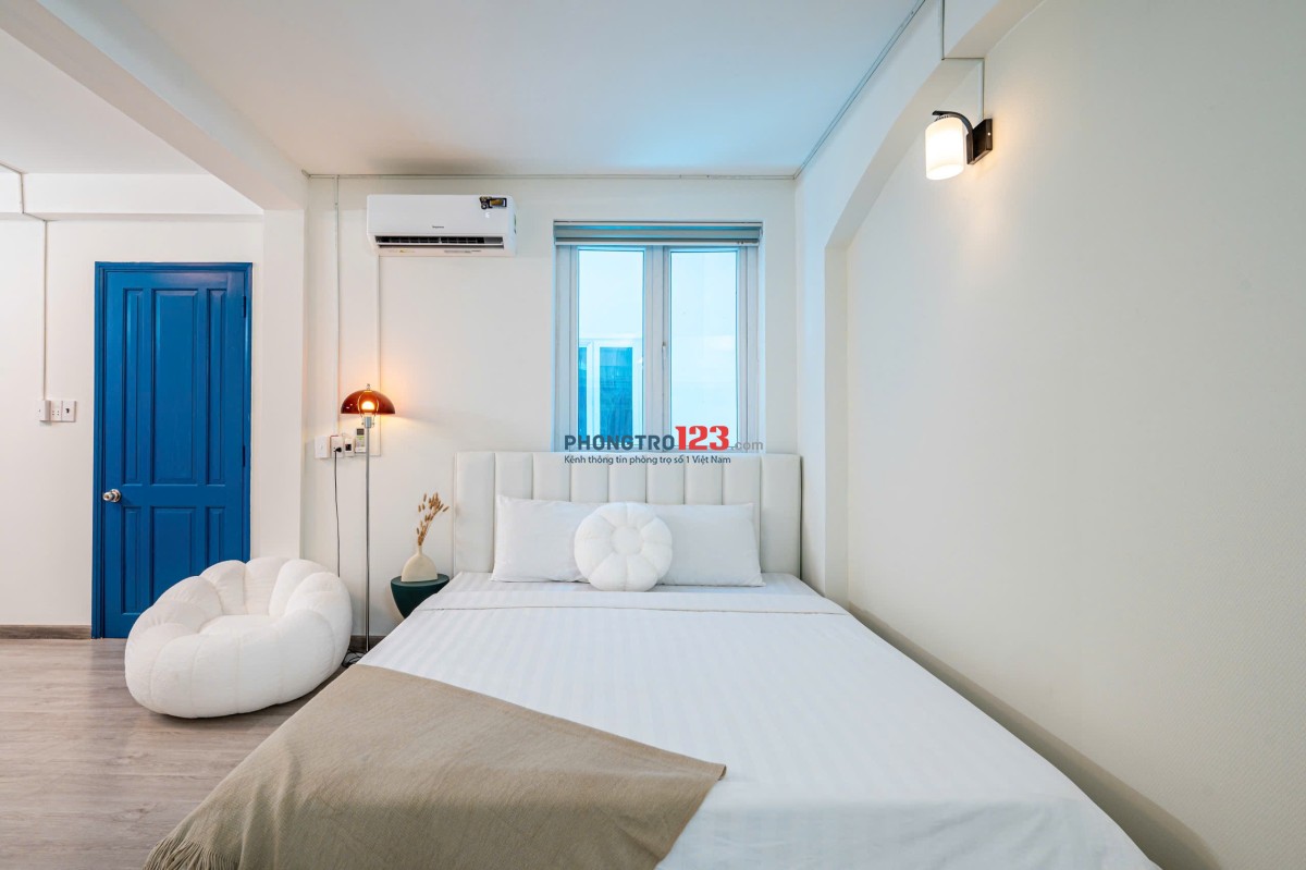 Cho thuê căn hộ vibe Hàn Quốc, rộng rãi gần Ngã tư Hàng Xanh, Hutech, UEF - Bạch Đằng, Bình Thạnh