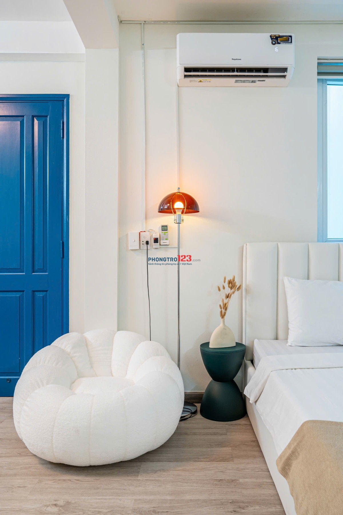 Cho thuê căn hộ vibe Hàn Quốc, rộng rãi gần Ngã tư Hàng Xanh, Hutech, UEF - Bạch Đằng, Bình Thạnh