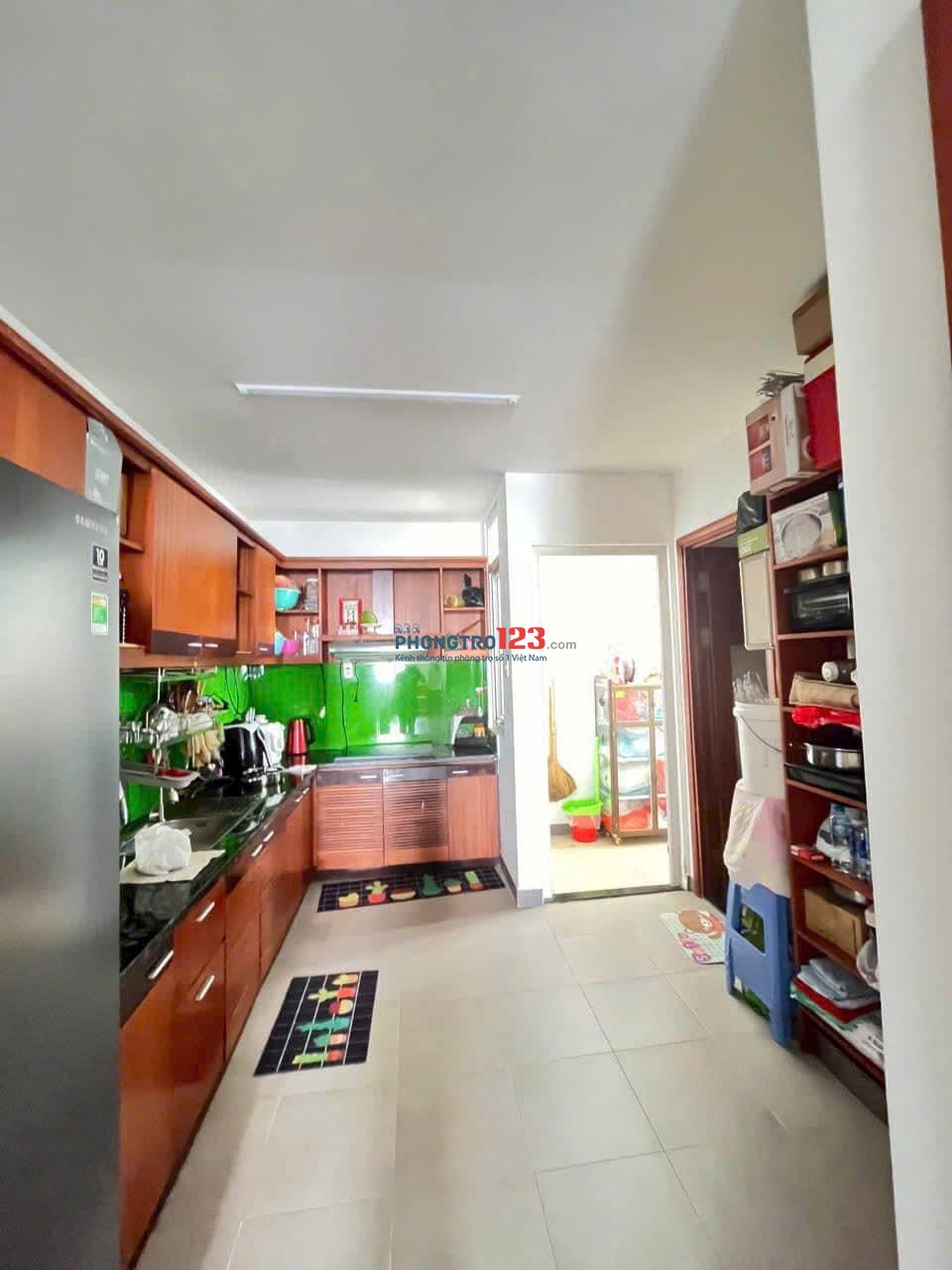 Cho thuê CC Trường Sa, Q3, 86m2, có nội thất, 10.5triệu, 2PN