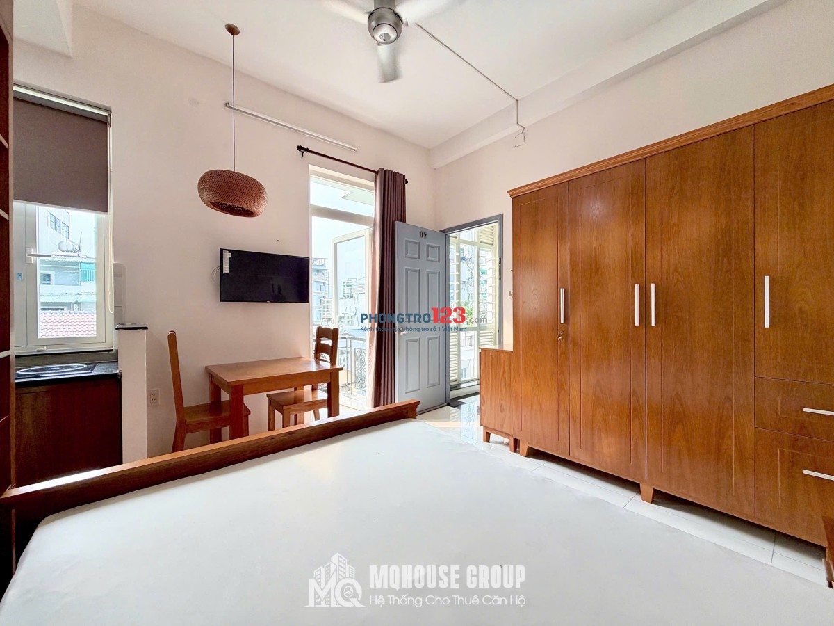 Cho Thuê Studio Full Nội Thất – Ban Công/Cửa Sổ – Bạch Đằng, P.Tân Sơn Hòa