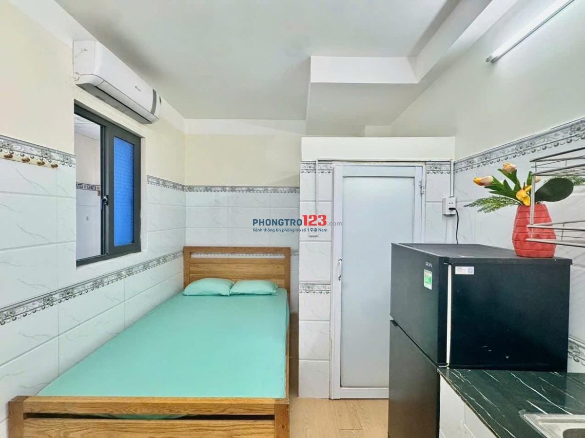 PHÒNG FULL NỘI THẤT XINH NGAY GÒ DẦU