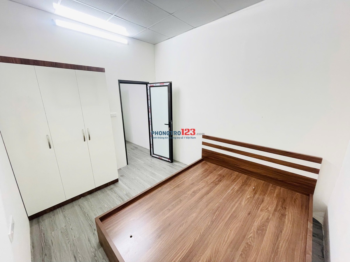 CHÍNH CHỦ CẦN CHO THUÊ phòng 2N1K vskk có ban công, full nội thất phòng ngủ và bếp