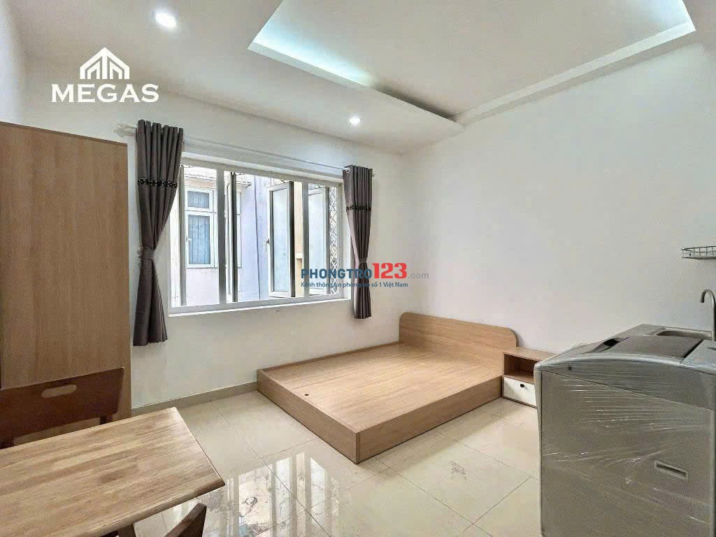 CHO THUÊ PHÒNG FULL NỘI THẤT, MÁY GIẶT RIÊNG NGAY TRẦN LỰU CHỈ 5TRX/THÁNG