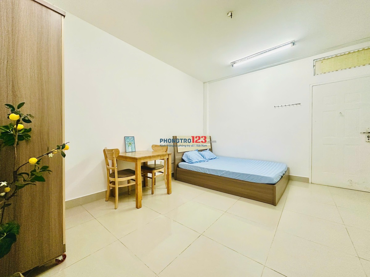 Phòng Studio đủ nội thất, 62/1A Trương Công Định Q. TânBình, Gần Etown, Chợ Hoàng Hoa Thám