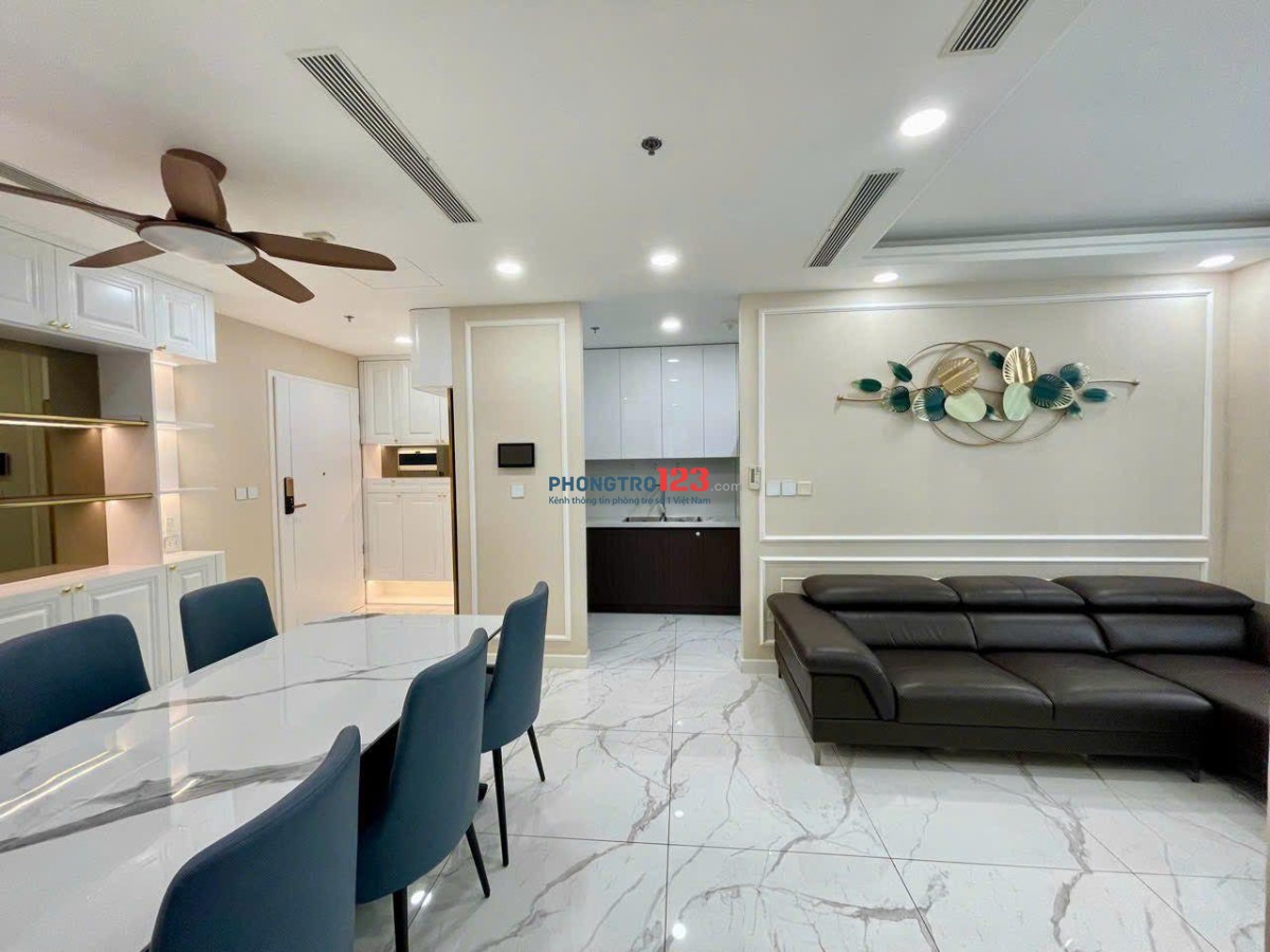 Căn hộ cao cấp 120m2, 3p ngủ,NTCC chỉ 23tr/tháng- C/c Mỹ Vinh (Q3 cũ)