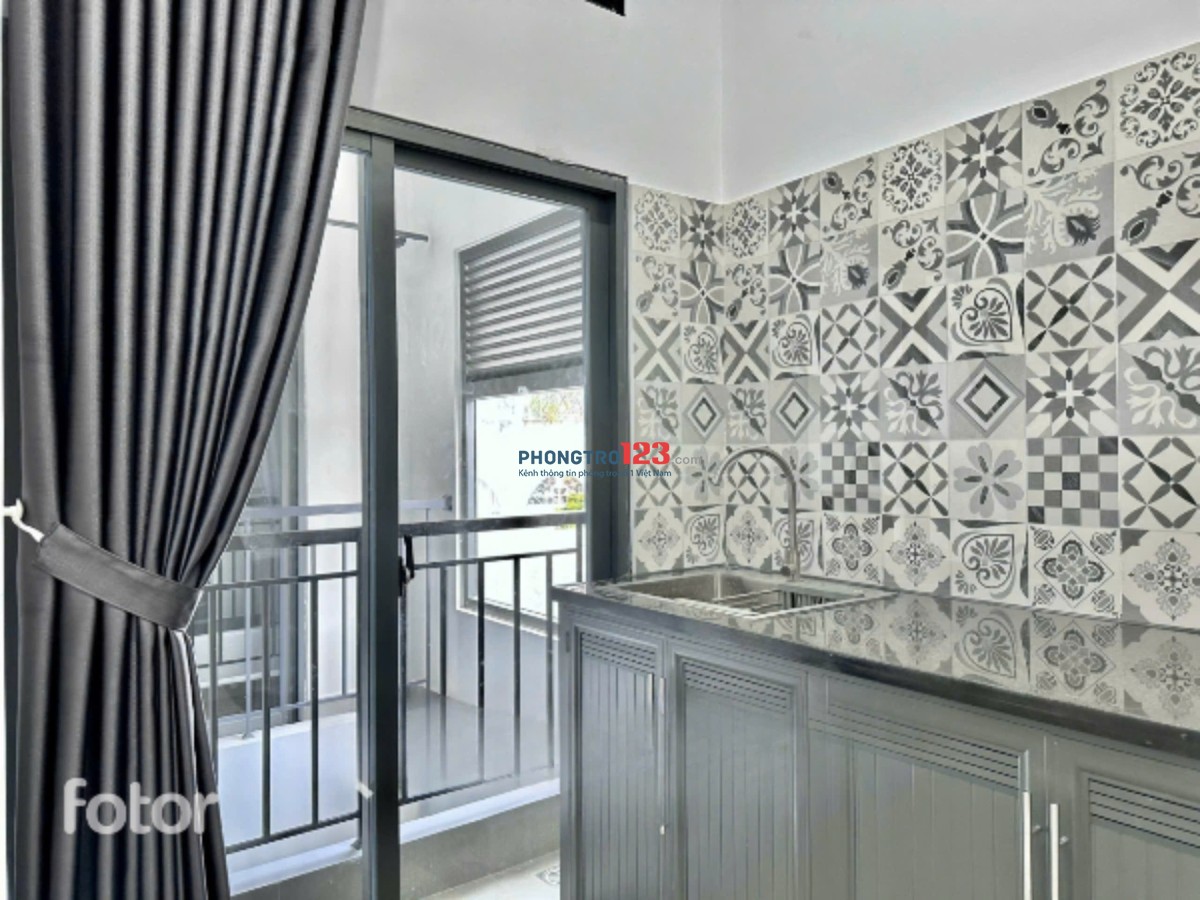 CHO THUÊ PHÒNG STUDIO BAN CÔNG FULL NỘI THẤT BÌNH THẠNH - CÒN GIẢM