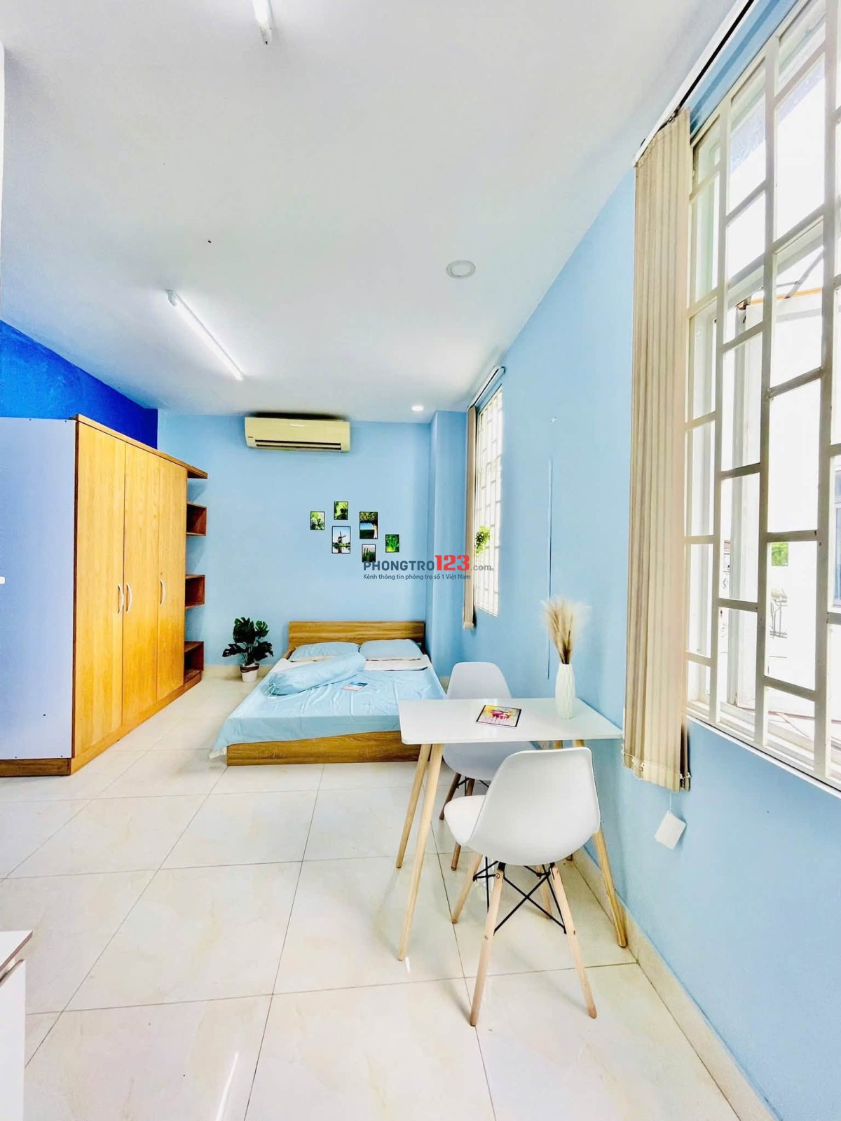 Cho Thuê Phòng CHDV Full nội thất, cạnh Cityland, Emart Phan Văn Trị