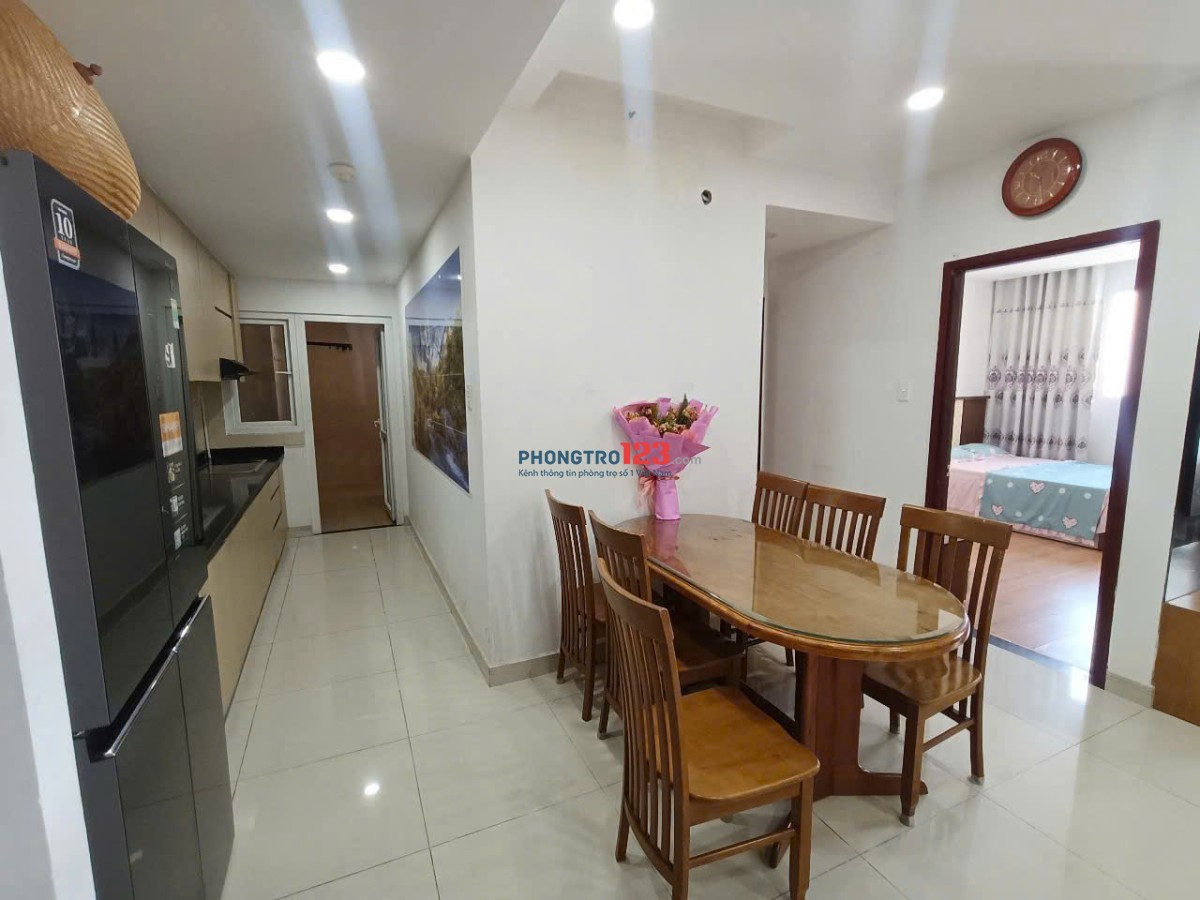 chung cư Coopmart Trường Chinh, TB: 3p ngủ, 95m2, nội thất, 10,5tr/th
