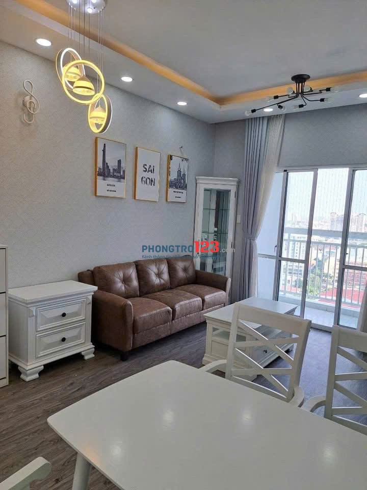 Chung cư Central Plaza, Phạm Văn Hai, TB, 67m2, 2PN, 2WC, 13tr, Bancong.