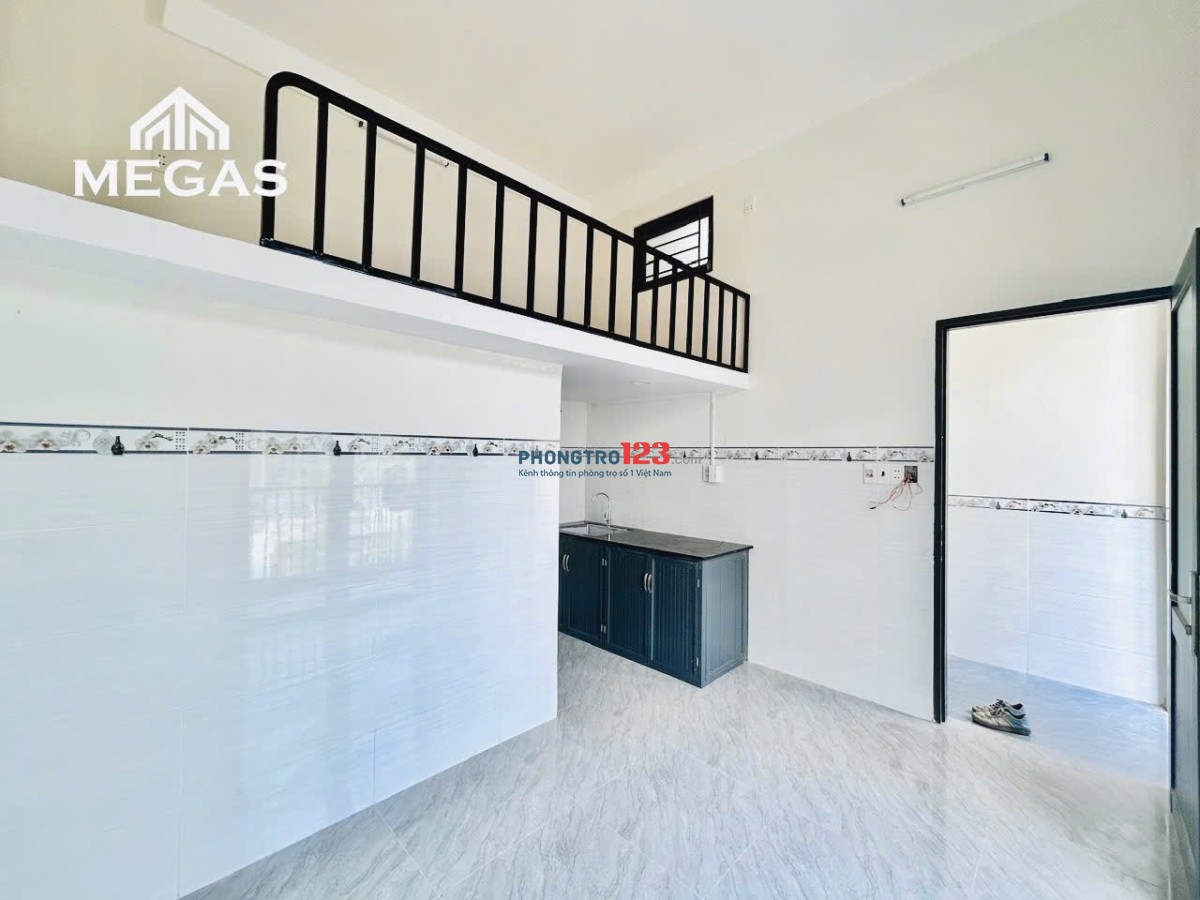 Phòng gác cao mới hoàn thiện sẵn nội thất