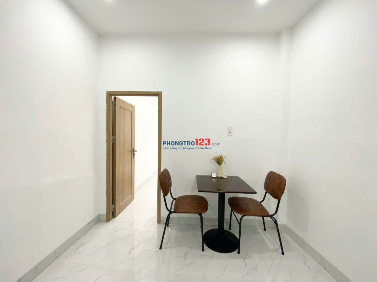Cho thuê căn hộ 1PN Bình Thạnh - tách bếp, ban công - Nơ Trang Long gần VLU, IUH, HUTECH, FTU, UTH