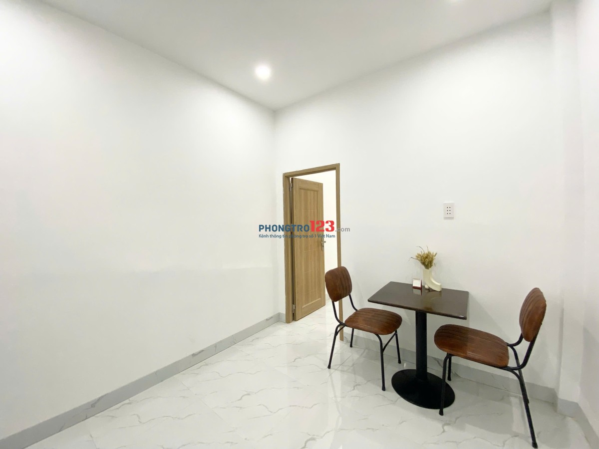 Cho thuê căn hộ 1PN Bình Thạnh - tách bếp, ban công - Nơ Trang Long gần VLU, IUH, HUTECH, FTU, UTH