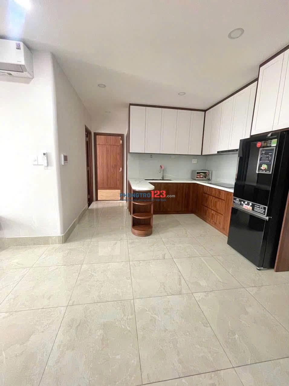 Chung Cư Ruby Garden Cộng Hòa, Trường Chinh 2PN, Ban Công full nội thất giá 9,5 Tr/tháng.