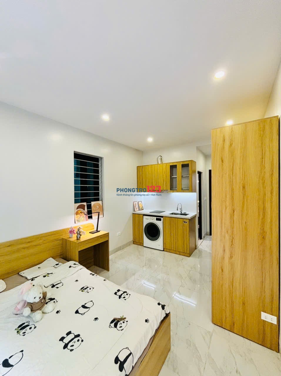 Căn Hộ Mới Ting 30m2 - Ban Công - Nguyễn Gia Trí Gần ĐH Hutech, uef, GTVT, Hồng Bàng