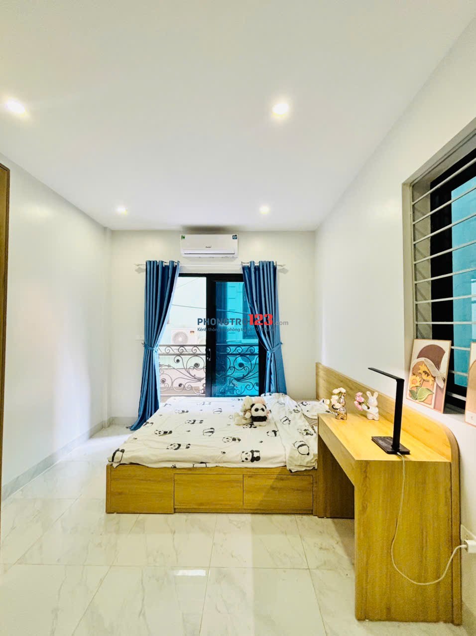 Căn Hộ Mới Ting 30m2 - Ban Công - Nguyễn Gia Trí Gần ĐH Hutech, uef, GTVT, Hồng Bàng