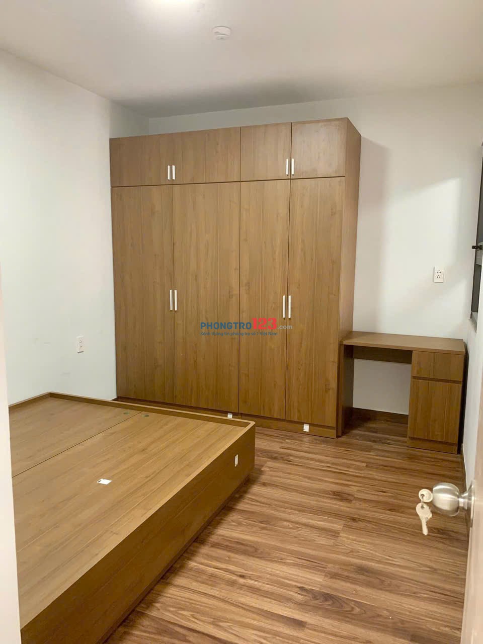Chung cư Ruby, Nguyễn Sỹ Sách, TB: 9triệu, 2p ngủ, 87m2, full NT