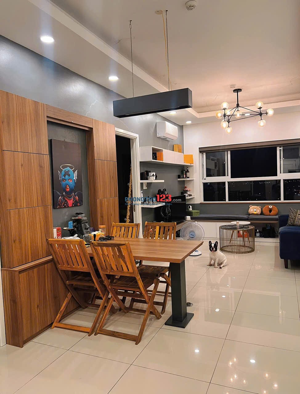 Chung cư i-Home, Phạm Văn Chiêu, GV: 2p ngủ, có nội thất, 90m2, 9triệu