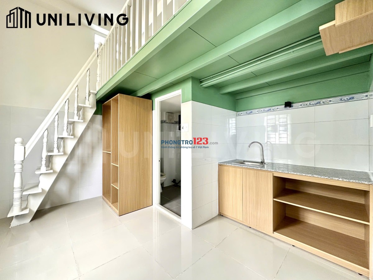 Khai Trương Dự Án Trọ Gác - studio MỚI Xây , Tiện Ích Nhiều - Có Nhận Xe Điện_ Ở Bình Trưng Q2