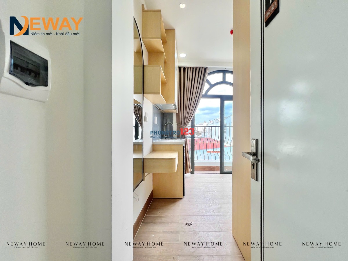 HOT STUDIO FULL NỘI THẤT BAN CÔNG GIƯỜNG TẦNG CAO CẤP