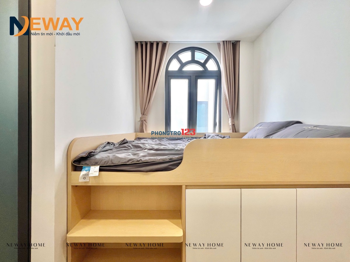 HOT STUDIO FULL NỘI THẤT BAN CÔNG GIƯỜNG TẦNG CAO CẤP