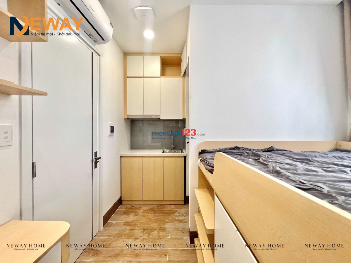 HOT STUDIO FULL NỘI THẤT BAN CÔNG GIƯỜNG TẦNG CAO CẤP