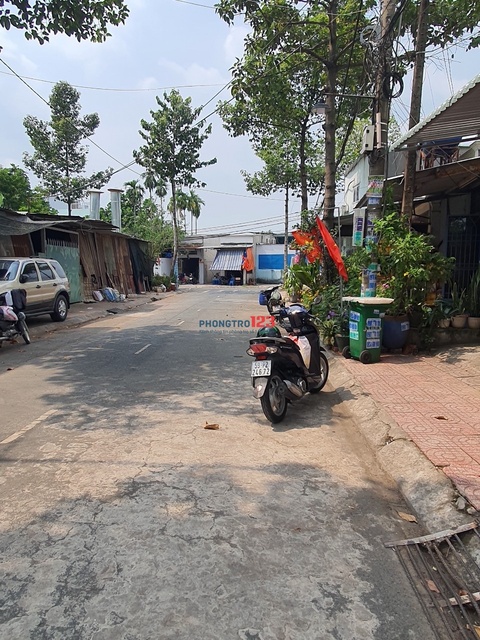 Cho thuê phòng trọ Bà Điểm, Hóc Môn có gác, 16m2, 1tr8