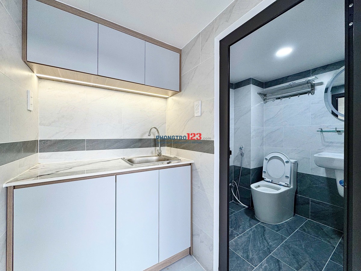 Khai chương căn hộ gác lửng, full nội thất Hàng Xanh, Hutech, UEF, UTH - Điện Biên Phủ, Bình Thạnh