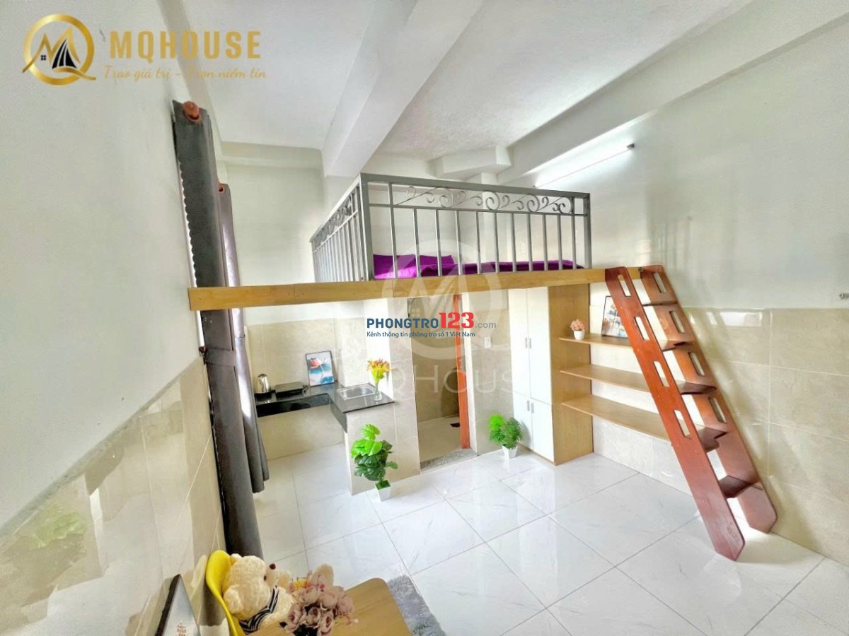 Duplex gác cao Full nội thất Q10 gần ĐH Y Dược, Bách Khoa