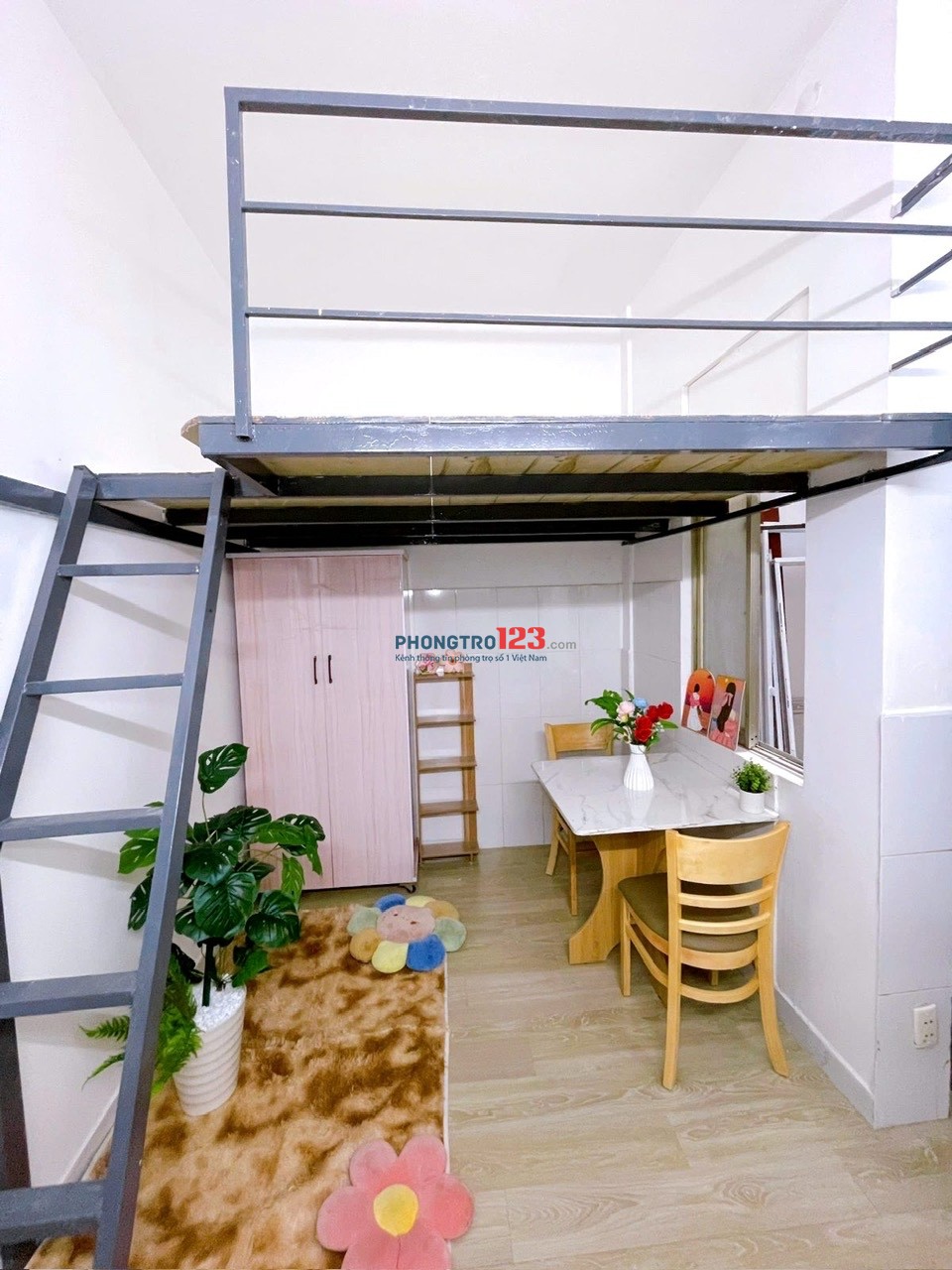 Cho thuê phong Khu Bàu Cát - full cơ bản - giá chỉ 3.5 triệu