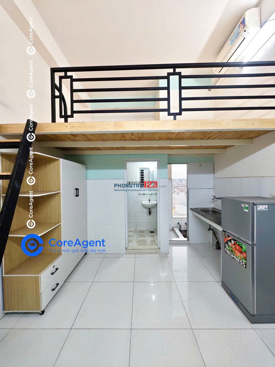 CHUNG CƯ MINI CỘNG HÒA - GÁC CAO FULL NỘI THẤT - GIÁ CHỈ TỪ 3,8 TRIỆU