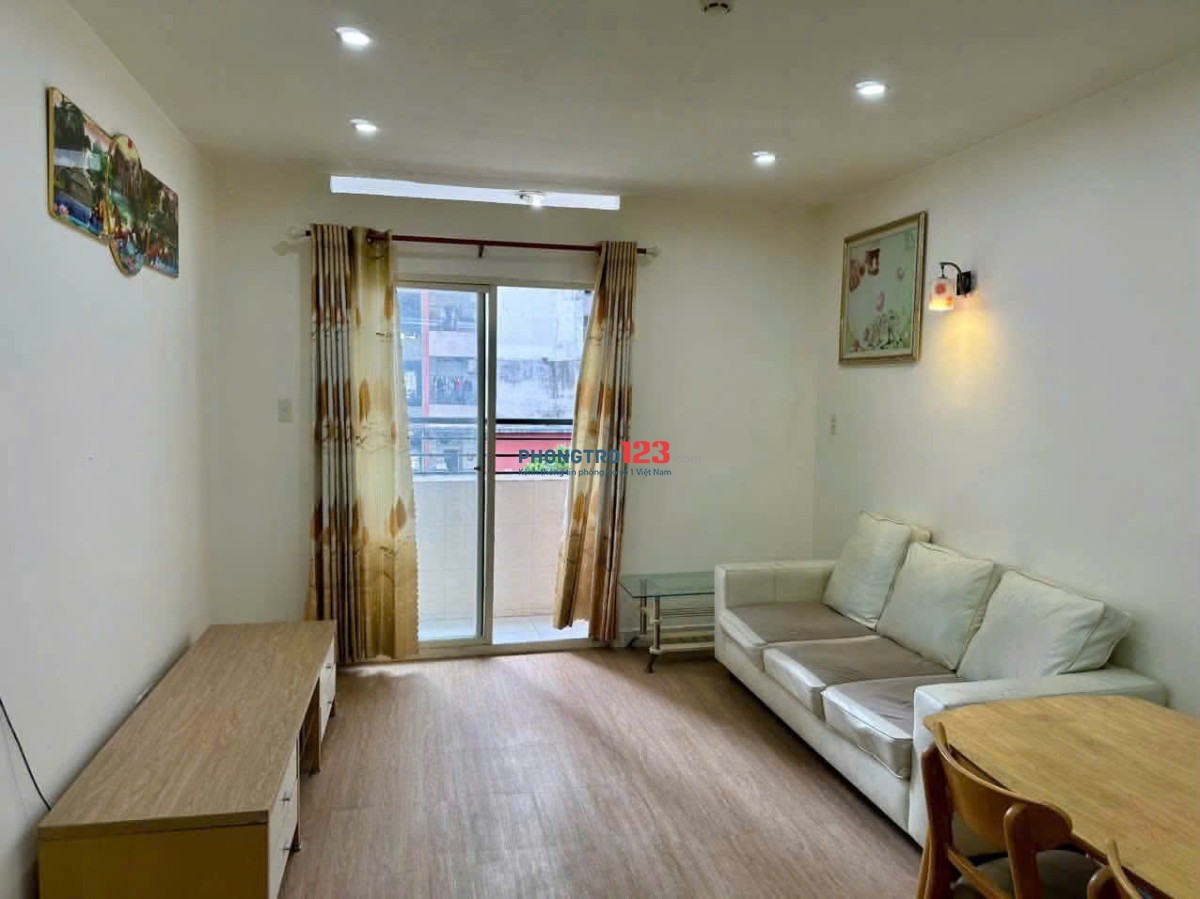 Chung cư Khang Gia, Đường 45, Gò Vấp: 2p ngủ, có NT, 7tr5/th