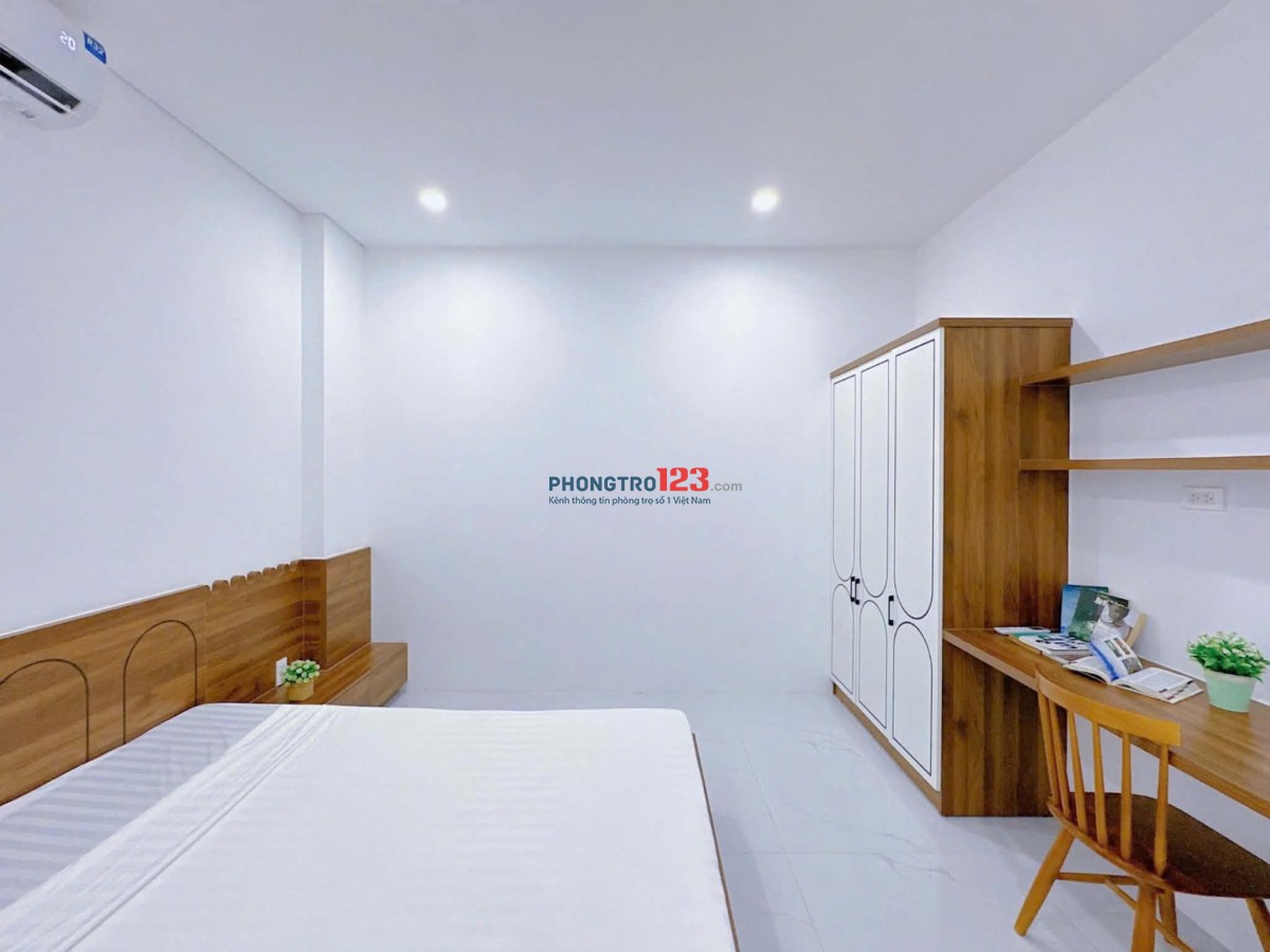 căn hộ 2 PHÒNG NGỦ FULL NỘI THẤT BANCOL RỘNG ngay Trần Quốc Thảo