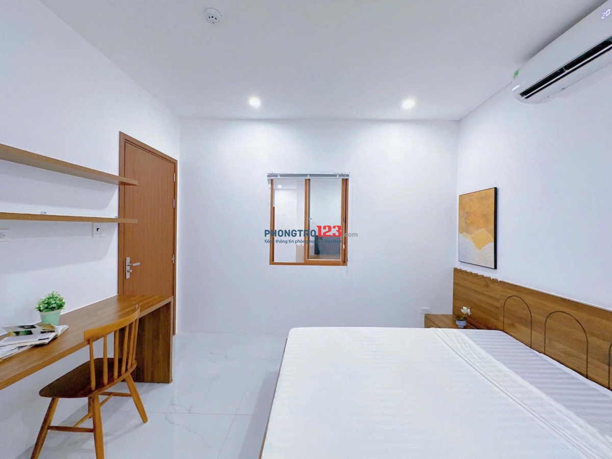 căn hộ 2 PHÒNG NGỦ FULL NỘI THẤT BANCOL RỘNG ngay Trần Quốc Thảo