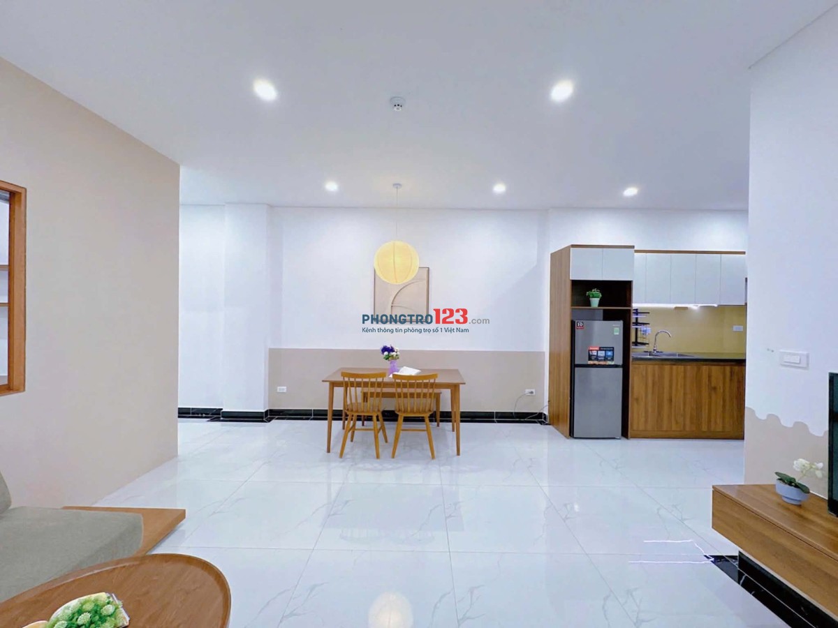 căn hộ 2 PHÒNG NGỦ FULL NỘI THẤT BANCOL RỘNG ngay Trần Quốc Thảo