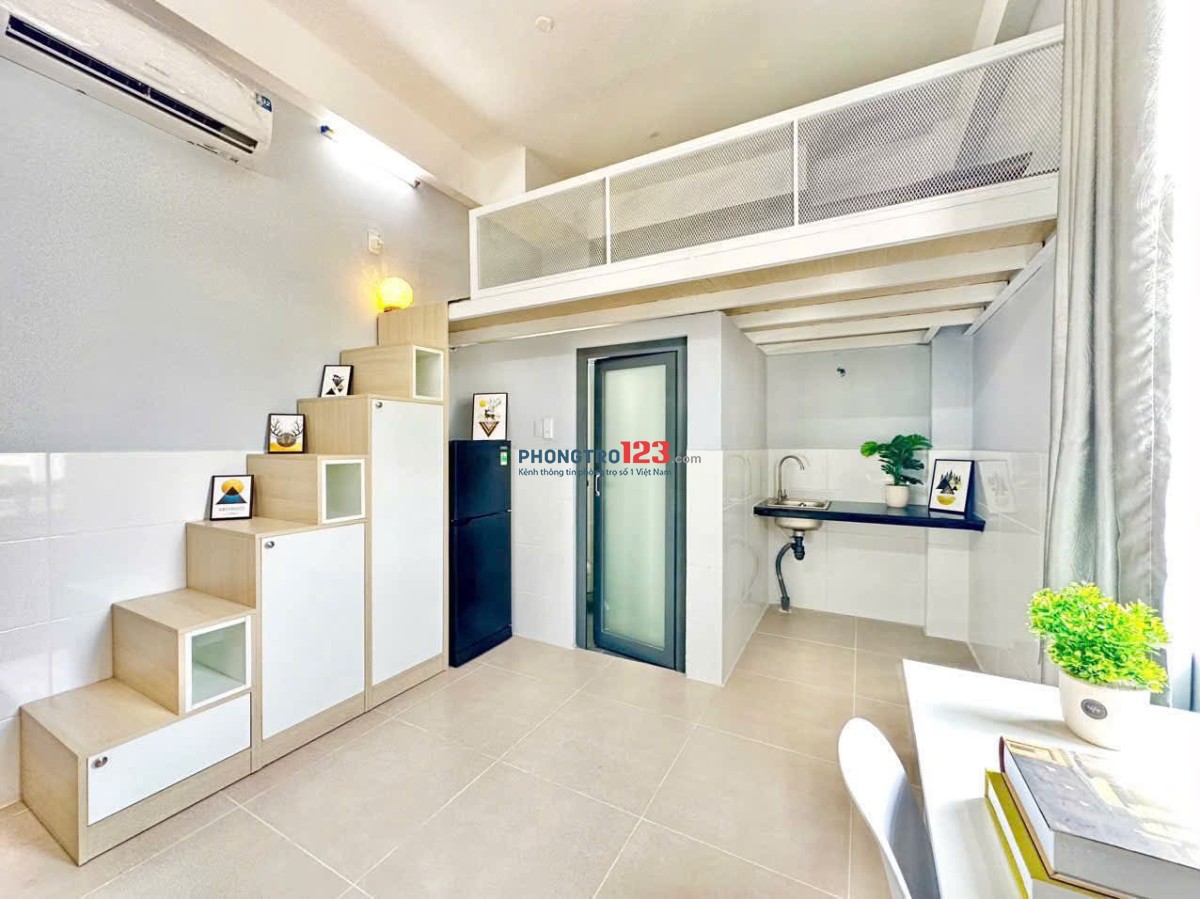 Phòng có gác Full nội thất ngay Nguyễn Trãi Q5