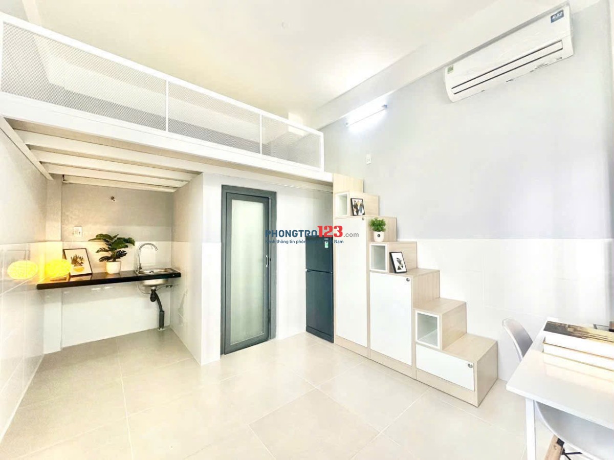 Phòng có gác Full nội thất ngay Nguyễn Trãi Q5