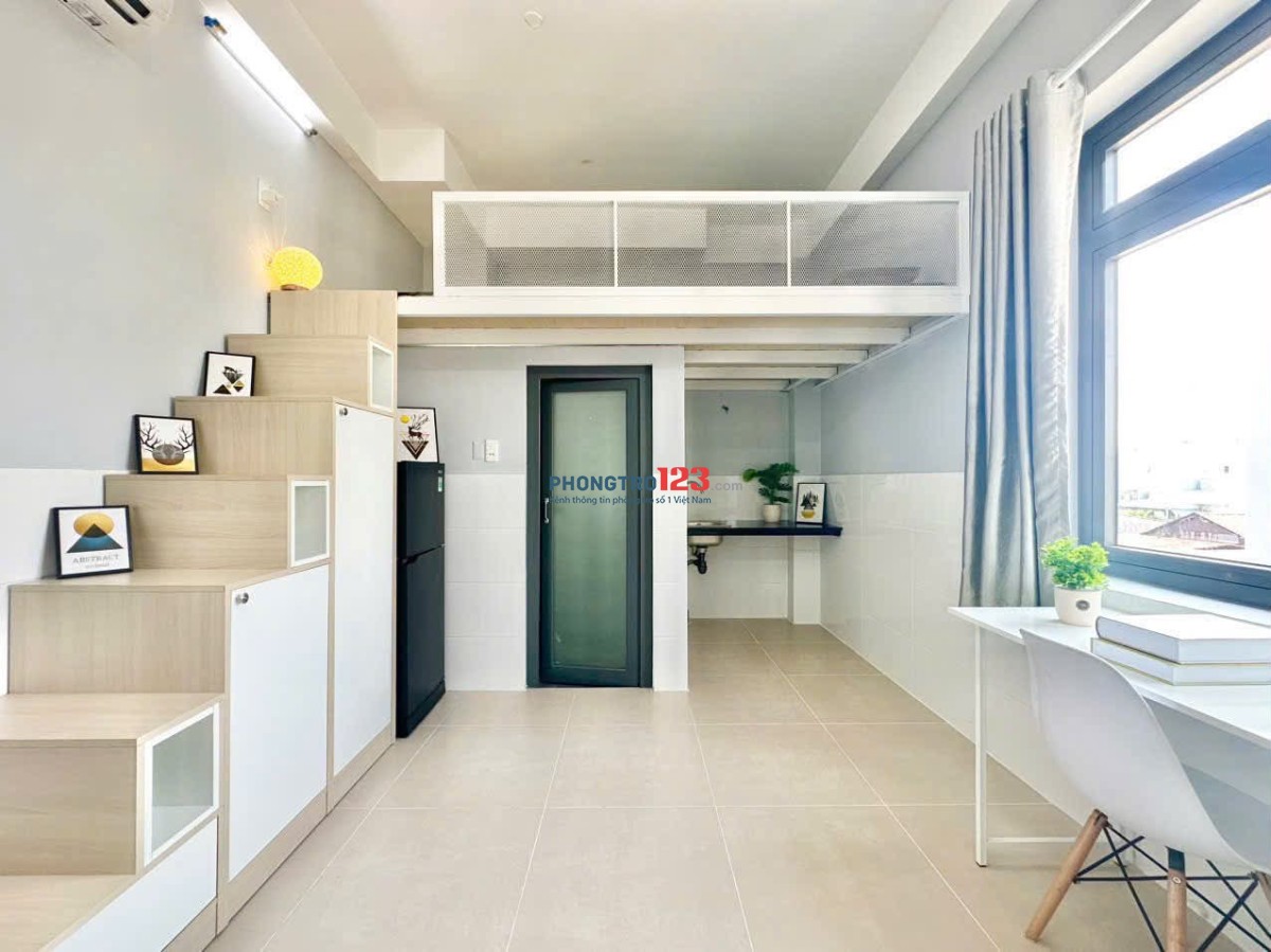 Phòng có gác Full nội thất ngay Nguyễn Trãi Q5