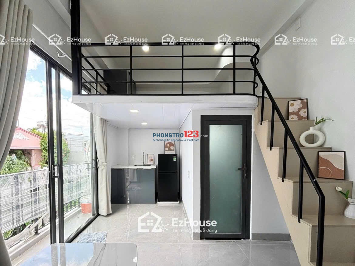 CHO THUÊ DUPLEX BAN CÔNG GẦN LOTTE, TDTU, RMIT, UFM, CRESANT MALL, CHỈ 10P QUA QUẬN 1,4,8