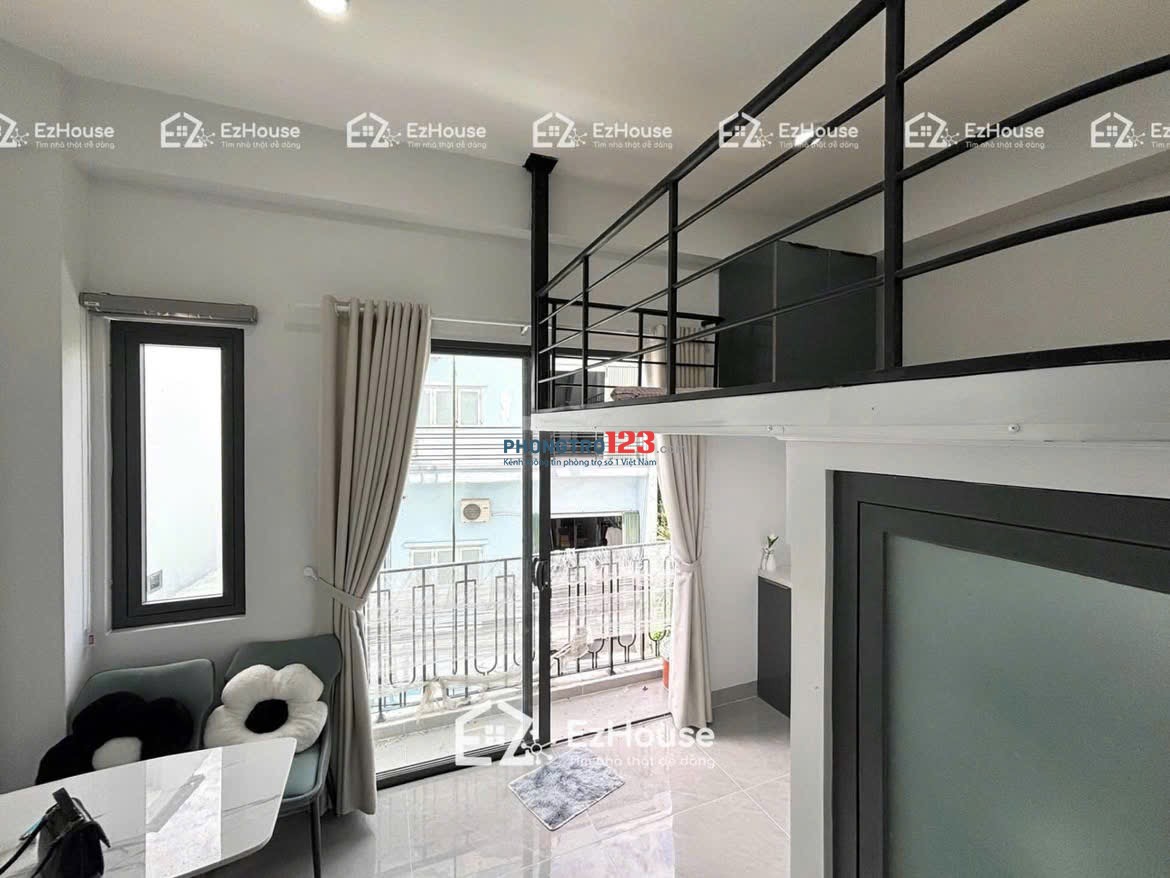 CHO THUÊ DUPLEX BAN CÔNG GẦN LOTTE, TDTU, RMIT, UFM, CRESANT MALL, CHỈ 10P QUA QUẬN 1,4,8