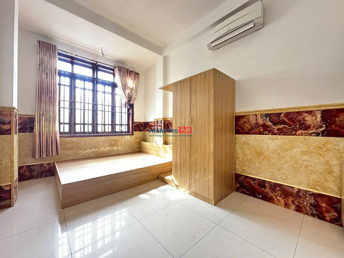 Cho thuê phòng cửa sổ lớn full nội thất gần đh kinh tế - đh sài gòn - đh hoa sen - đh bách khoa