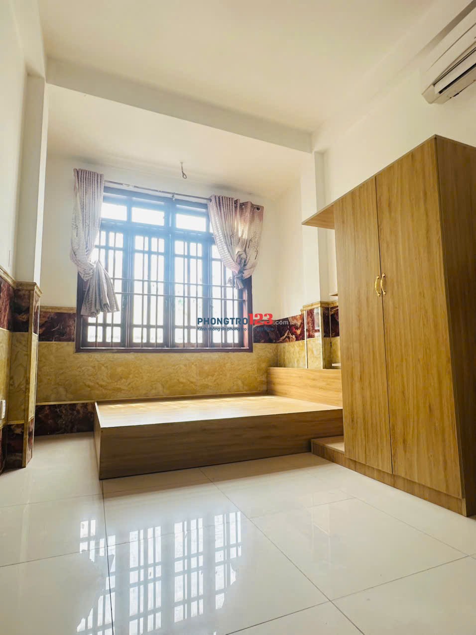 Cho thuê phòng cửa sổ lớn full nội thất gần đh kinh tế - đh sài gòn - đh hoa sen - đh bách khoa