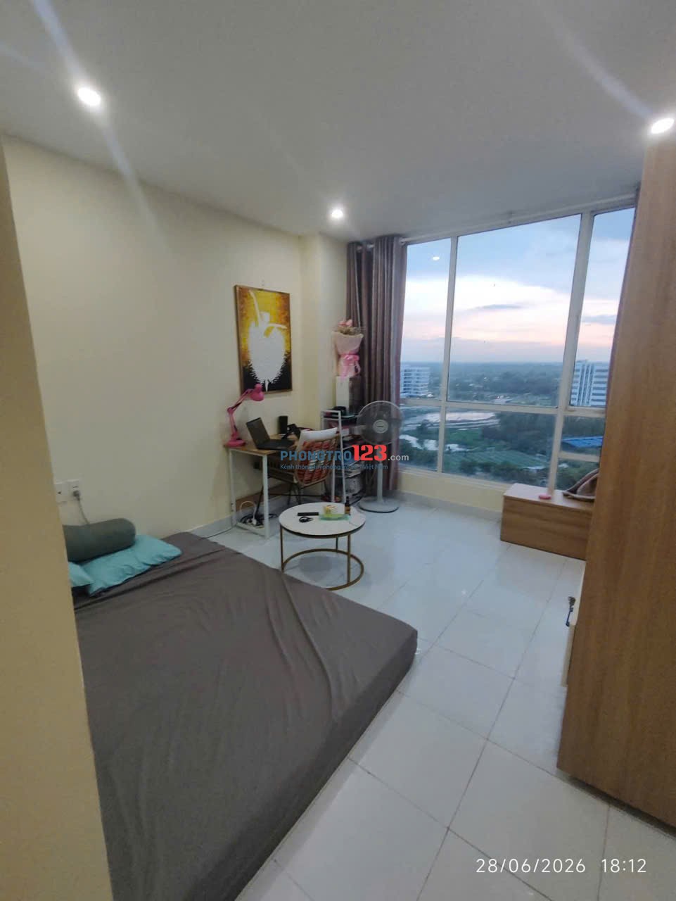 Chung cư Tô Ký Tower, Quận 12: 3pngủ, 8triệu, 85m2, nhà mới, full NT