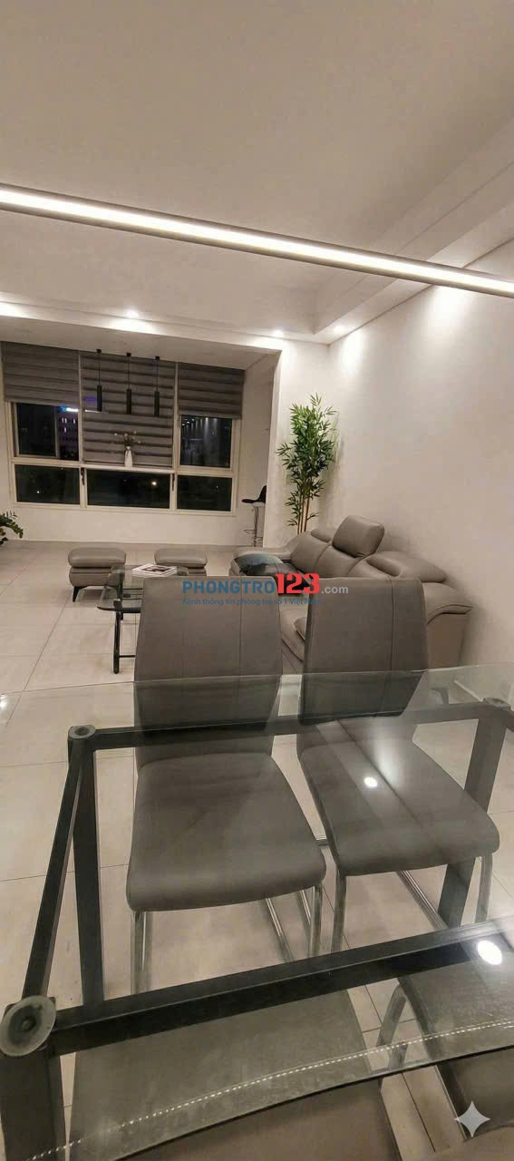 Cho thuê chung cư cao cấp Nguyễn Kim-Nhật Tảo, Diên Hồng 3PN giá 14tr5/tháng