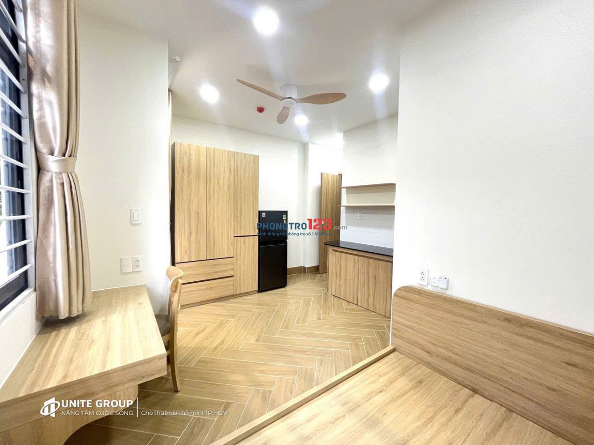 Khai trương căn hộ ban công lớn nhiều cây xanh, full nội thất - Đặng Thùy Trâm đi bộ qua ĐH Văn Lang