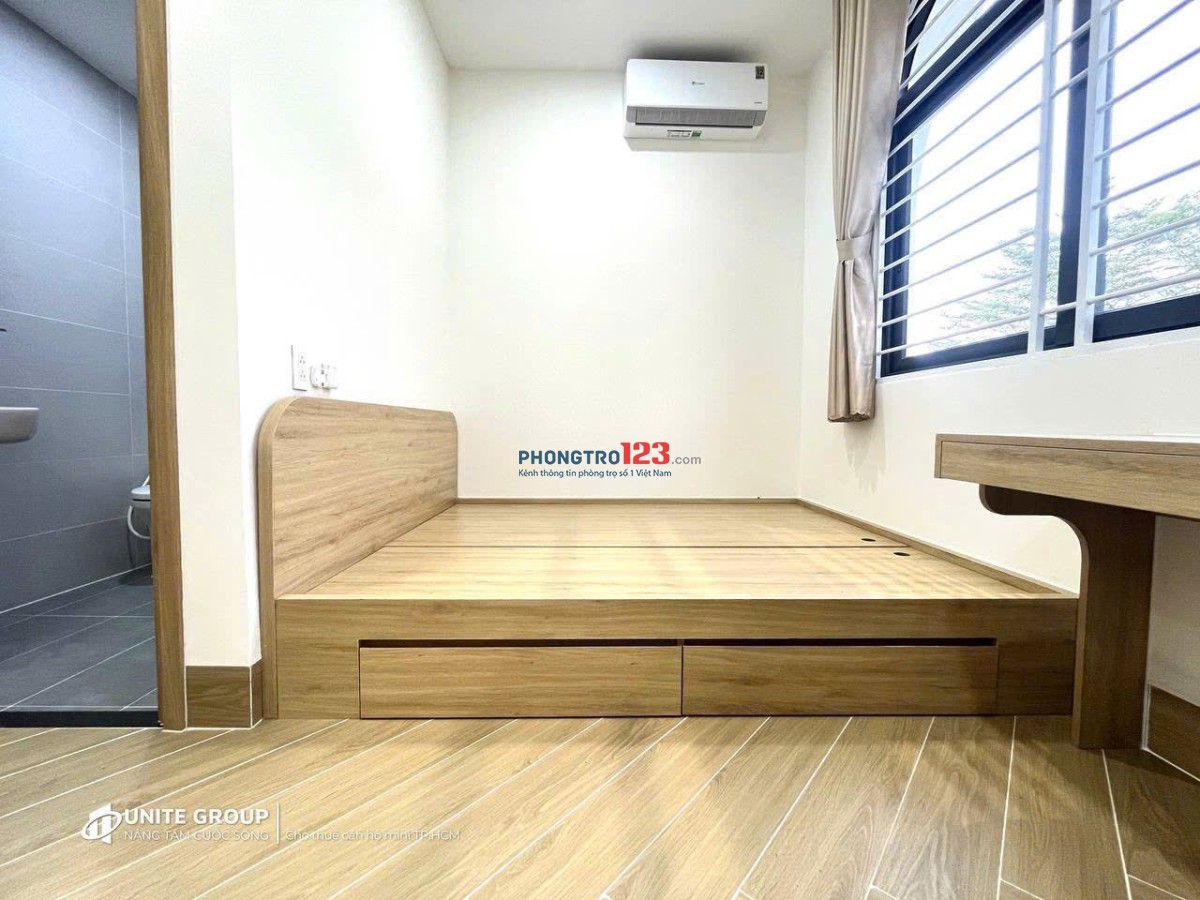 Khai trương căn hộ ban công lớn nhiều cây xanh, full nội thất - Đặng Thùy Trâm đi bộ qua ĐH Văn Lang