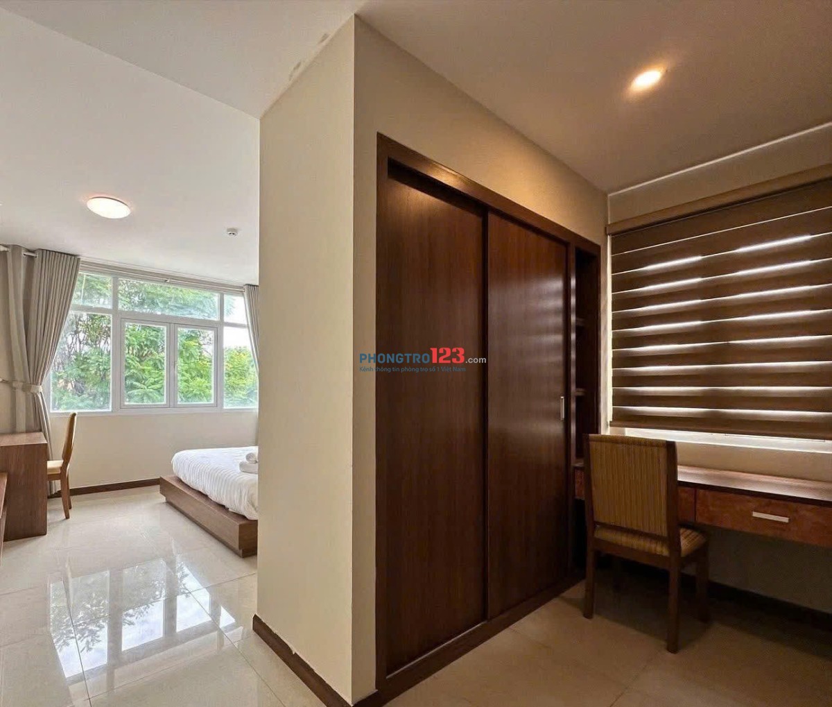 Cho thuê chung cư Phúc Yên - 31 Phan Huy Ích, Tân Sơn 2PN full nội thất chỉ 11tr5