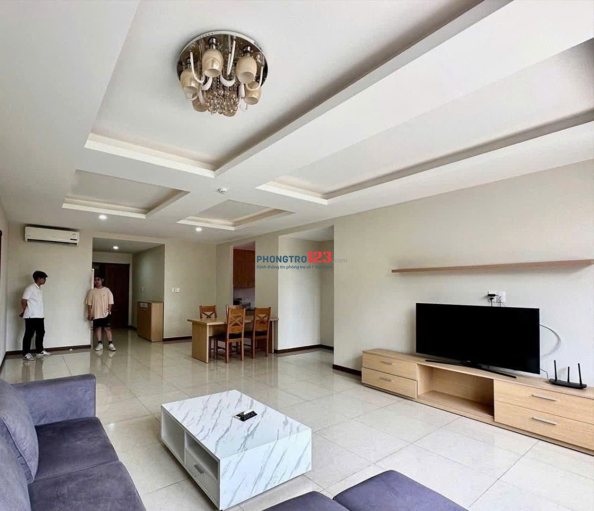 Cho thuê chung cư Phúc Yên - 31 Phan Huy Ích, Tân Sơn 2PN full nội thất chỉ 11tr5
