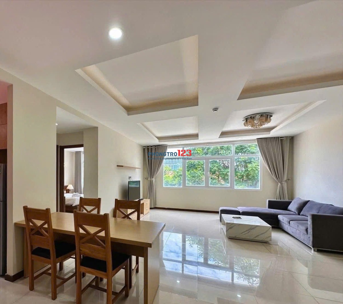 Cho thuê chung cư Phúc Yên - 31 Phan Huy Ích, Tân Sơn 2PN full nội thất chỉ 11tr5