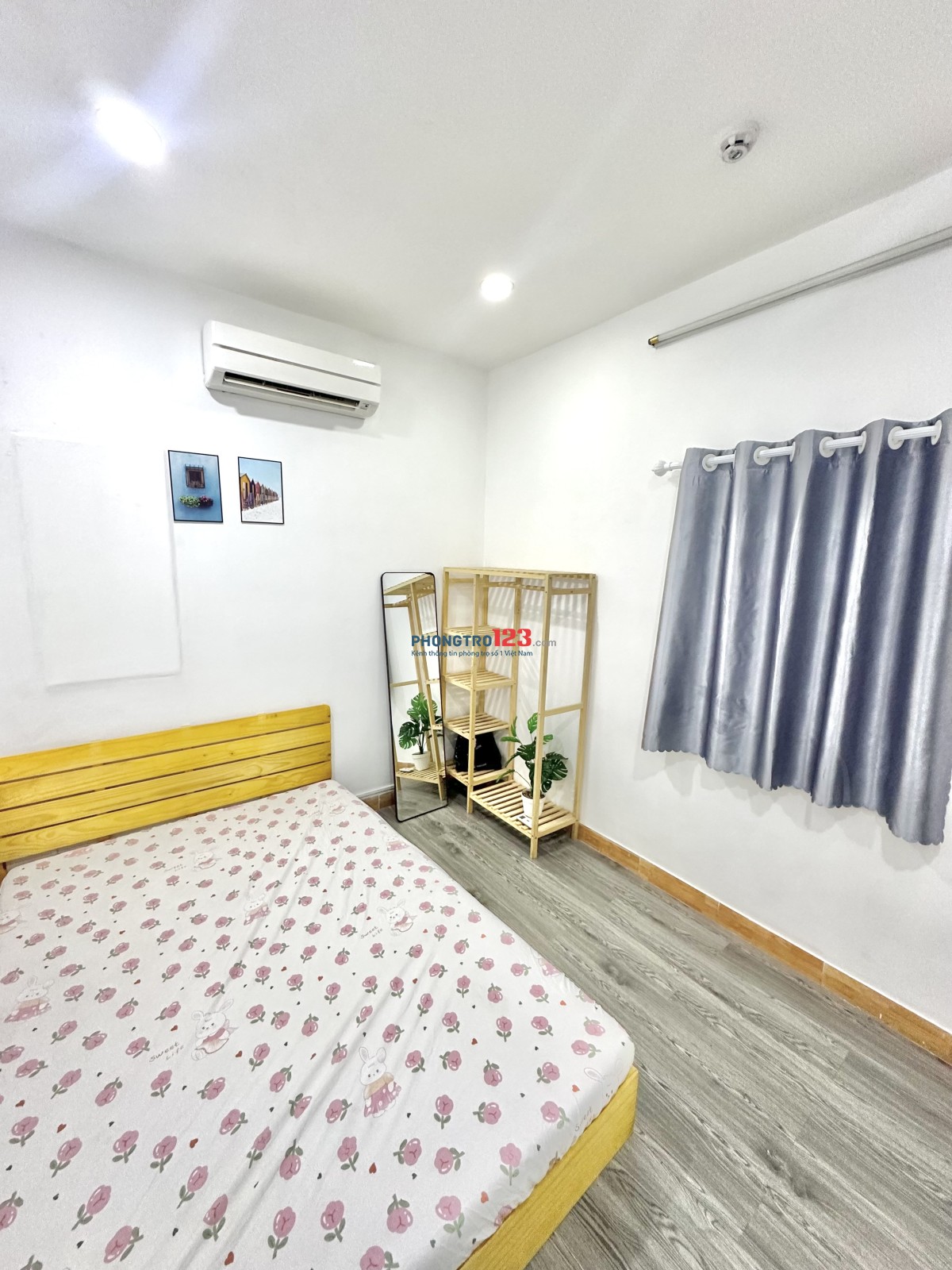 Phòng gần cv Lê Thị Riêng full nội thất cửa sổ Hoàng Sa Q3